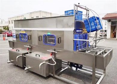 周轉(zhuǎn)筐清洗機的清洗原理