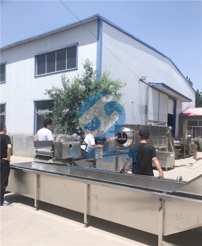 全程智能觸屏操作核桃仁去皮流水線 去皮機(jī)