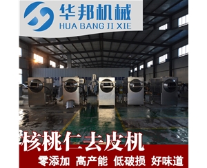 核桃仁去皮機(jī)哪家好 華邦核桃仁去皮機(jī)